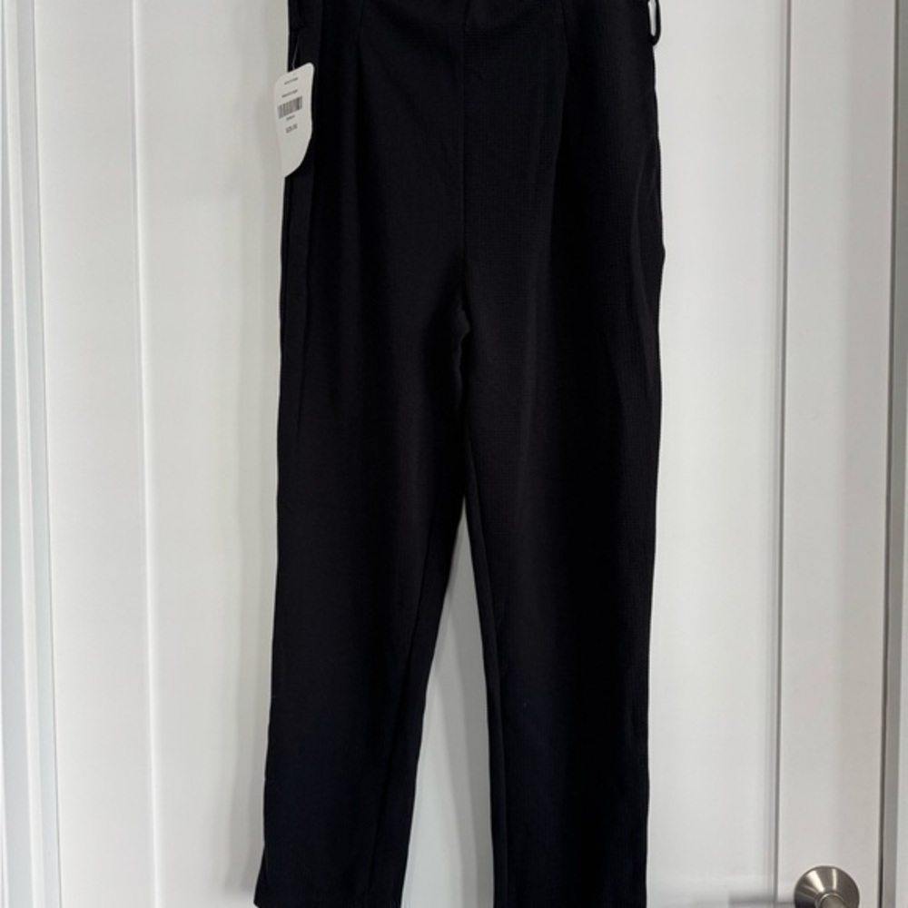 HYFVE Black High-Waisted Trousers